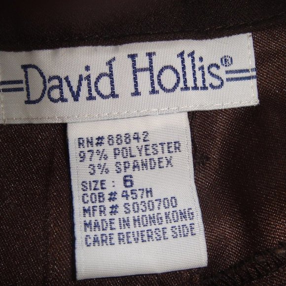 Lot of 3*MOLESKIN Suede PANTS*black~brown~olive green*David Hollis & Denim Co- 6 - Picture 5 of 9